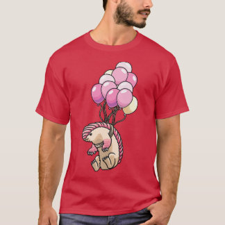 Pink Fairy Armadillo Ballon Pichiciego Funny Armad T-Shirt