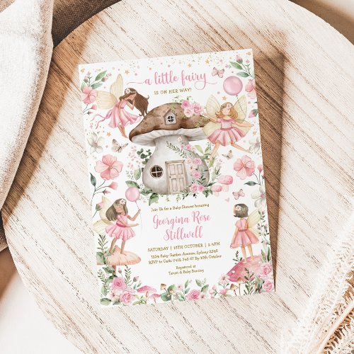 fairy tale forest baby shower