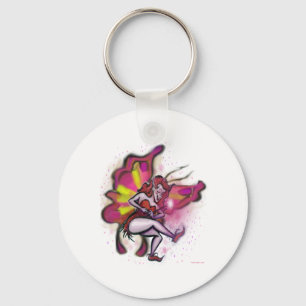 Pink Fairy Key Ring