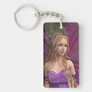 Pink Fairy Key Ring