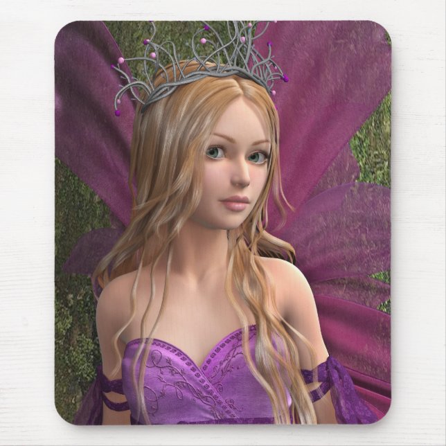 Pink Fairy Mouse Mat (Front)