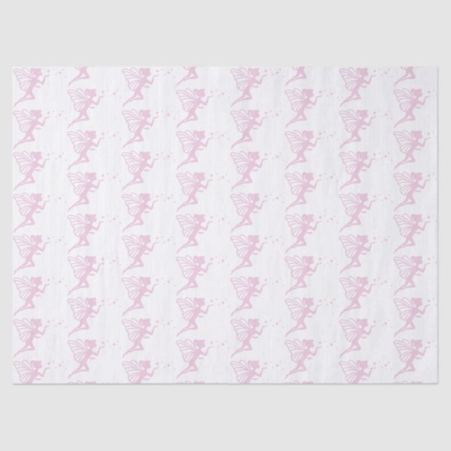 Pink Fairy  Tissue Paper (Front)