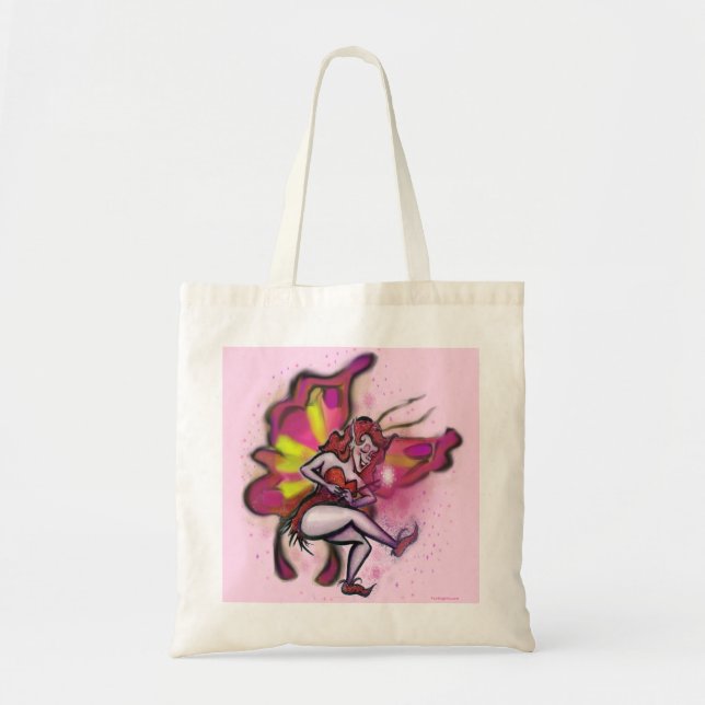 Pink Fairy Tote Bag (Front)