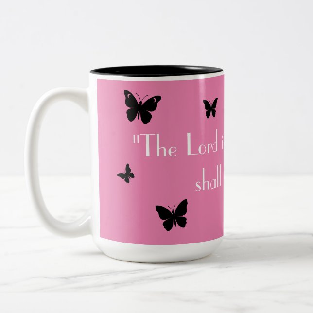 Pink Faith Mug (Left)