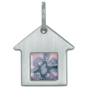 Pink Fantasy Pet ID Tag