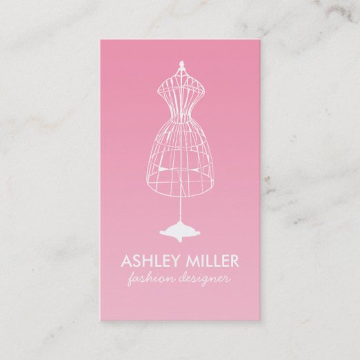 Fashion Dress Business Cards | Zazzle UK