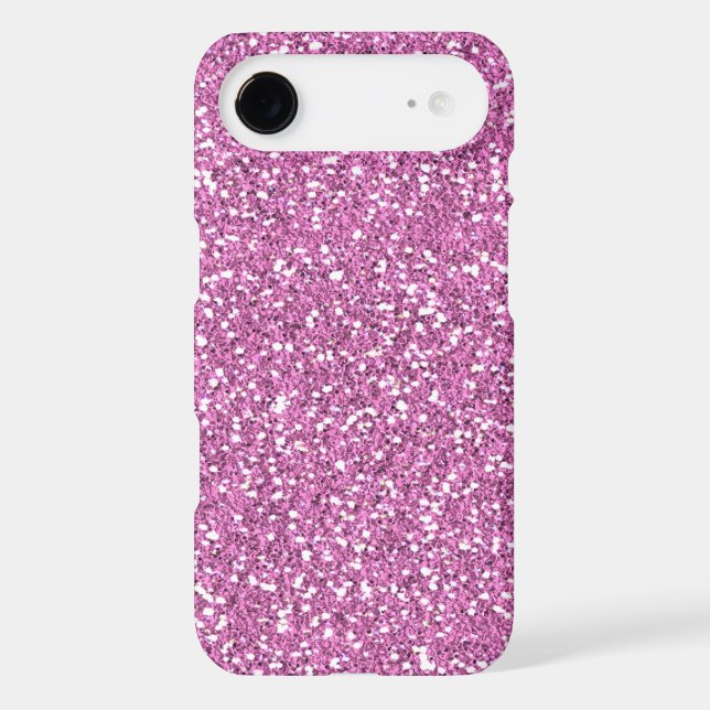 Pink Faux Glitter iPhone 6 case (Back)