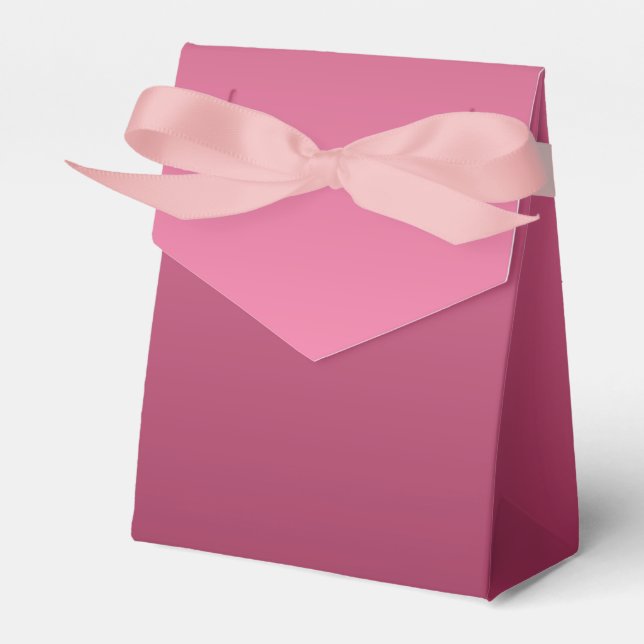 Pink Favour Box (Front Side)