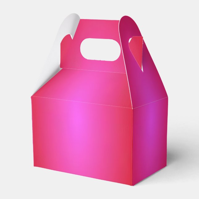 Pink Favour Box (Front Side)