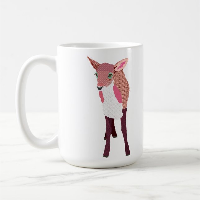 Pink Fawn Mug (Left)