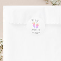 Pink Feet Baby Shower 