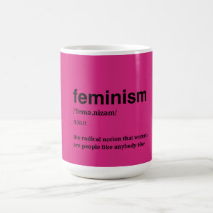 Pink Feminist  Coffee Mug