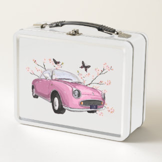 Pink Figaro lunch box - lunchtrommel roze figaro