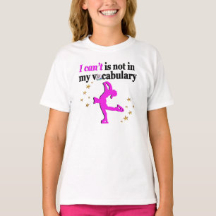 PINK FIGURE SKATING GOALS AND DREAMS T-Shirt