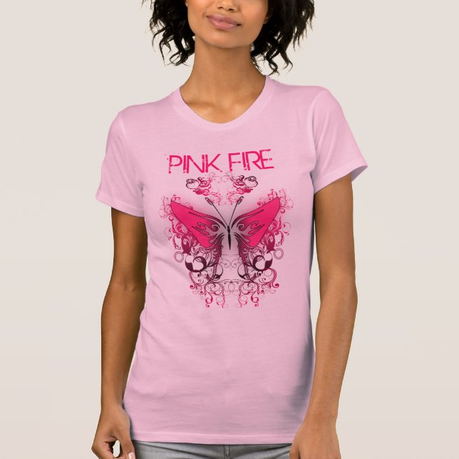 Pink Fire T-Shirt (Front)