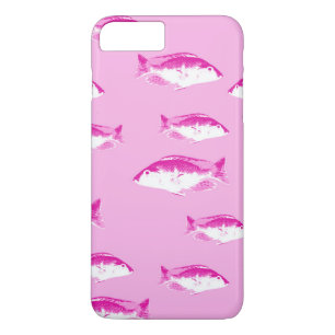Pink fish iPhone 8 plus/7 plus case