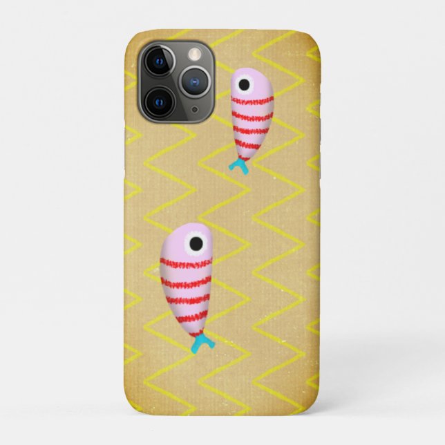 pink fish Case-Mate iPhone case (Back)