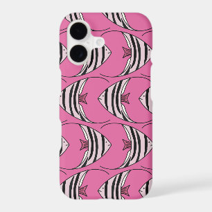 Pink fish pattern