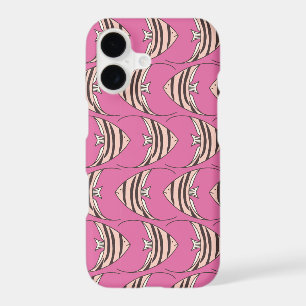 Pink fish pattern