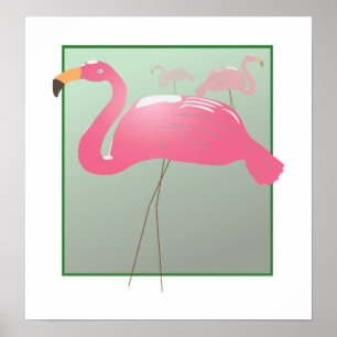 Pink Flamingo - AWARD WINNER Poster