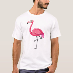 Pink Flamingo Bird-89686 T-Shirt