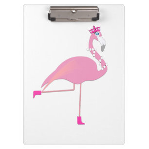 Pink Flamingo - Clipboard