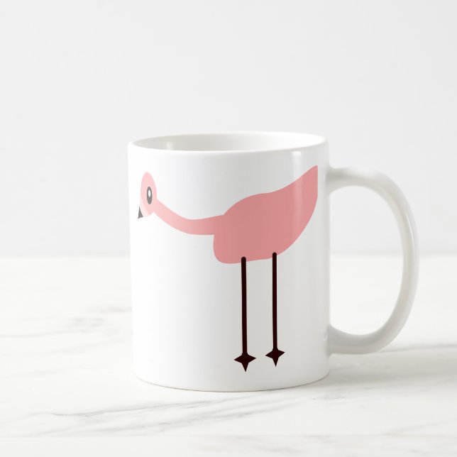 Pink Flamingo Coffee Mug (Right)