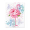 Pink flamingo Floral design