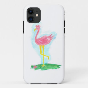 Pink Flamingo I Phone Case