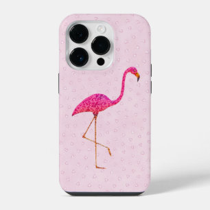 Pink Flamingo iPhone 14 Pro Case