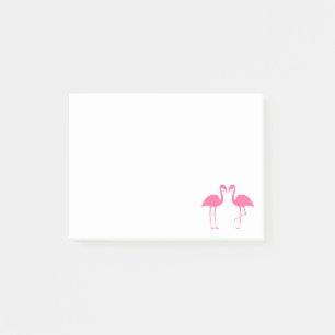 Pink Flamingo Love Tropical Flamingos Beach Post-it Notes