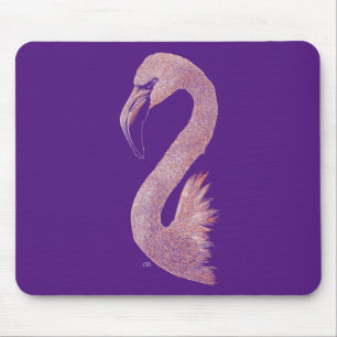 Pink Flamingo Mousepad