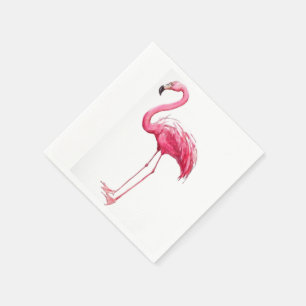 Pink Flamingo Napkin