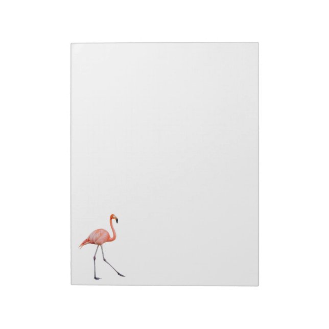 Pink Flamingo Notepad (Rotated)