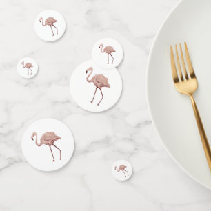 Pink Flamingo Painting Party Confetti