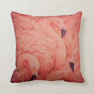 Pink Flamingo Pillow
