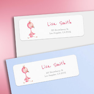 Pink Flamingo Return Address