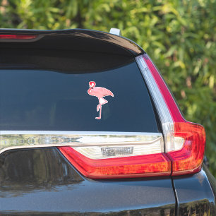 Pink Flamingo Shape Cut Out