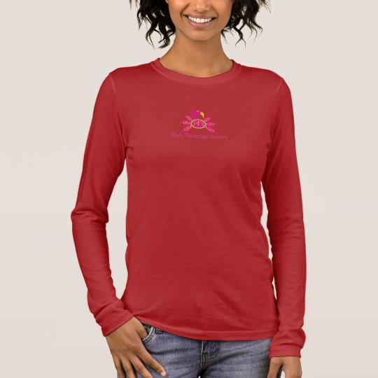 Pink Flamingo Society Long-Sleeve T-Shirt