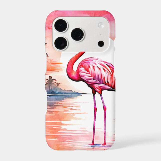 Pink Flamingo Sunset (Back)