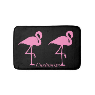 Pink Flamingo Thunder_Cove Bath Mat