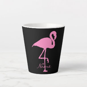 Pink Flamingo Thunder_Cove Latte Mug