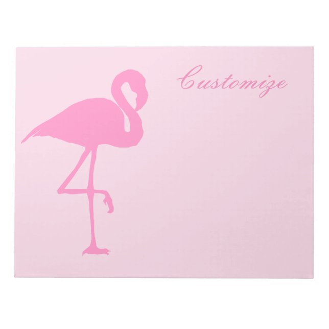 Pink Flamingo Thunder_Cove  Notepad (Front)