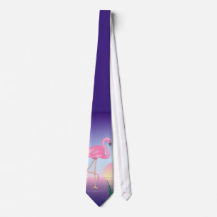 Pink Flamingo Tie