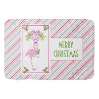 Pink Flamingo Tropical Christmas