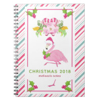 Pink Flamingo Tropical Christmas