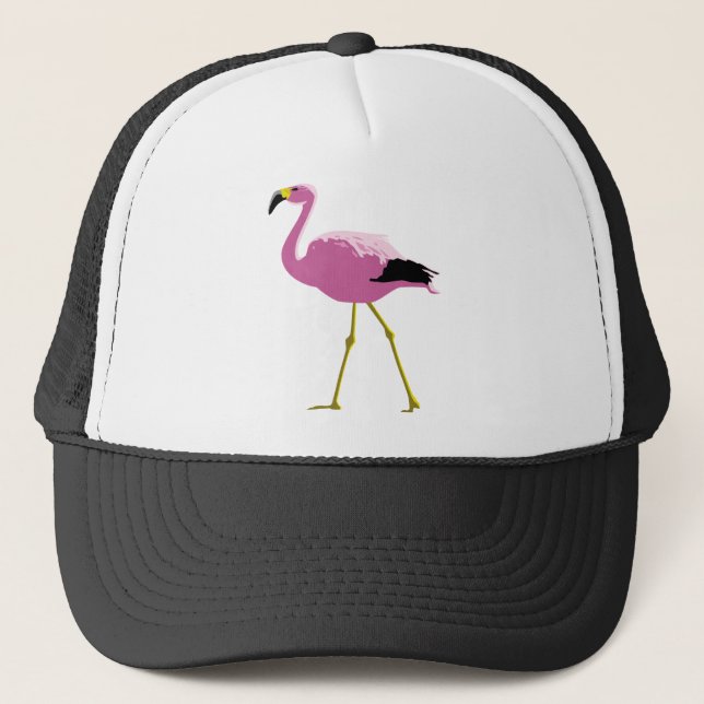 Pink Flamingo Trucker Hat (Front)