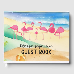 Pink Flamingo Vacation Rental Guest Book
