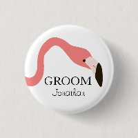 Pink Flamingo Whimsy Groom