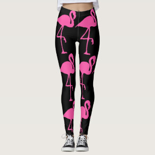 PINK FLAMINGO YOGA PANTS LEGGINGS